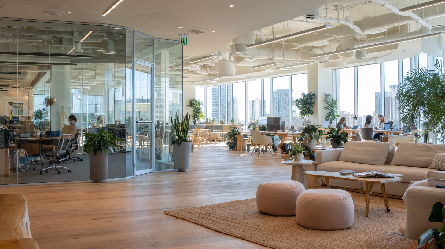 Modern coworking space