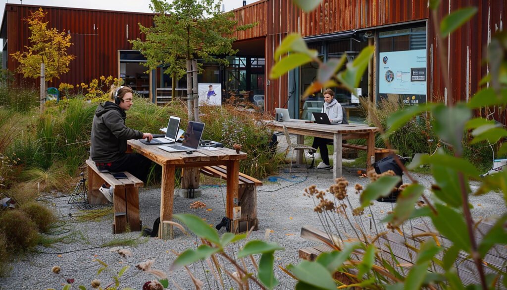 Outdoor Coworking Spaces